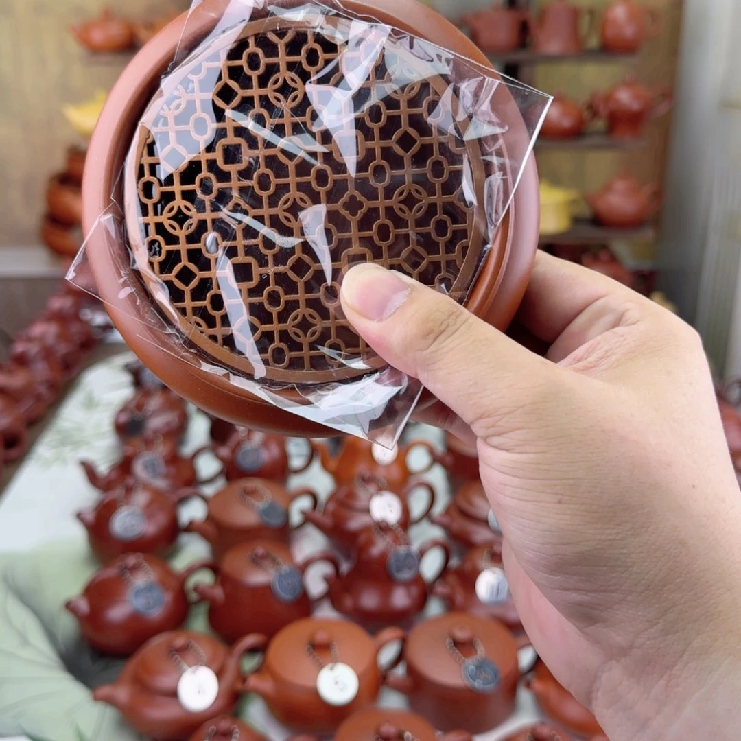 小****紫砂茶壶小号镂空胡承一个