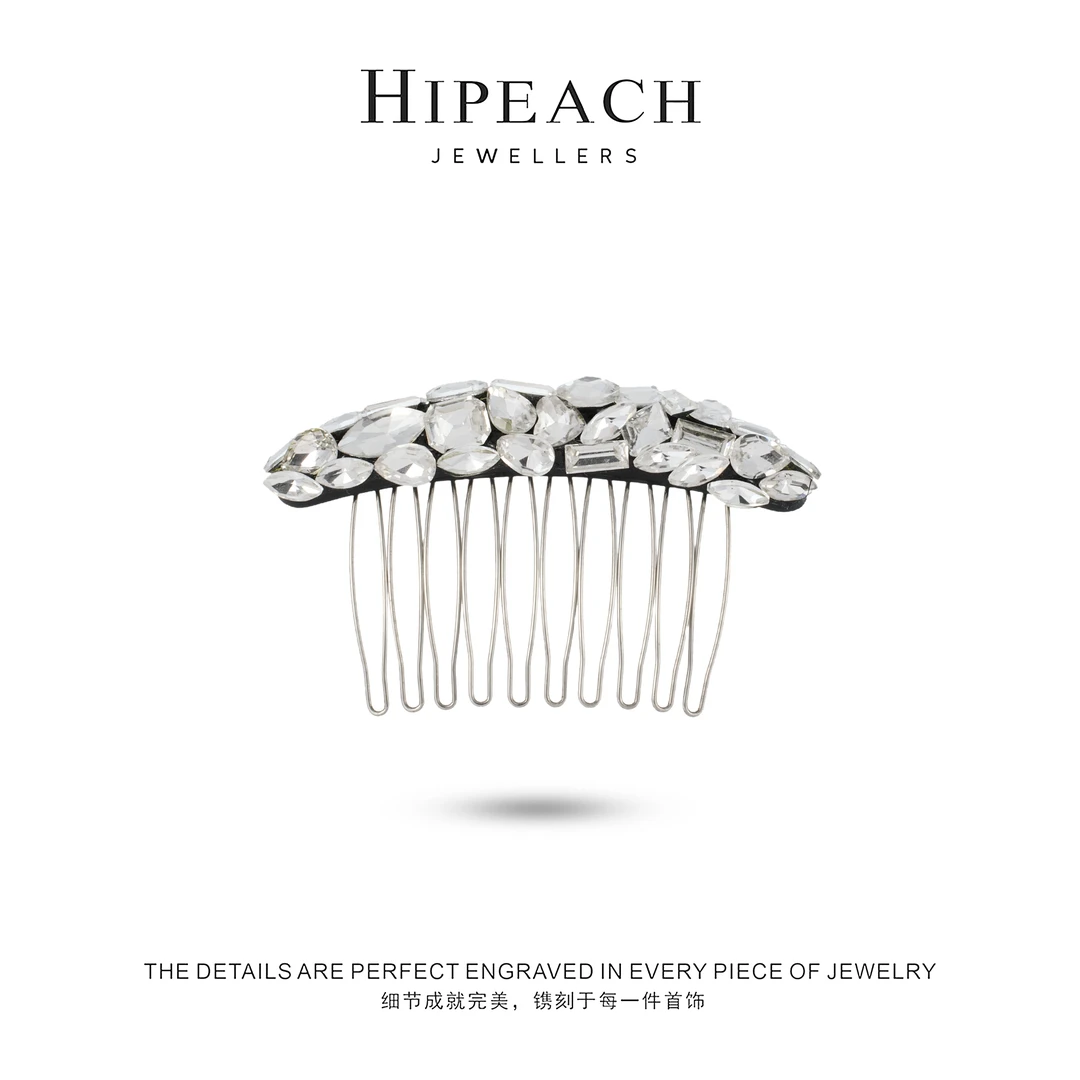 韩系优雅半糖气质插梳015-007