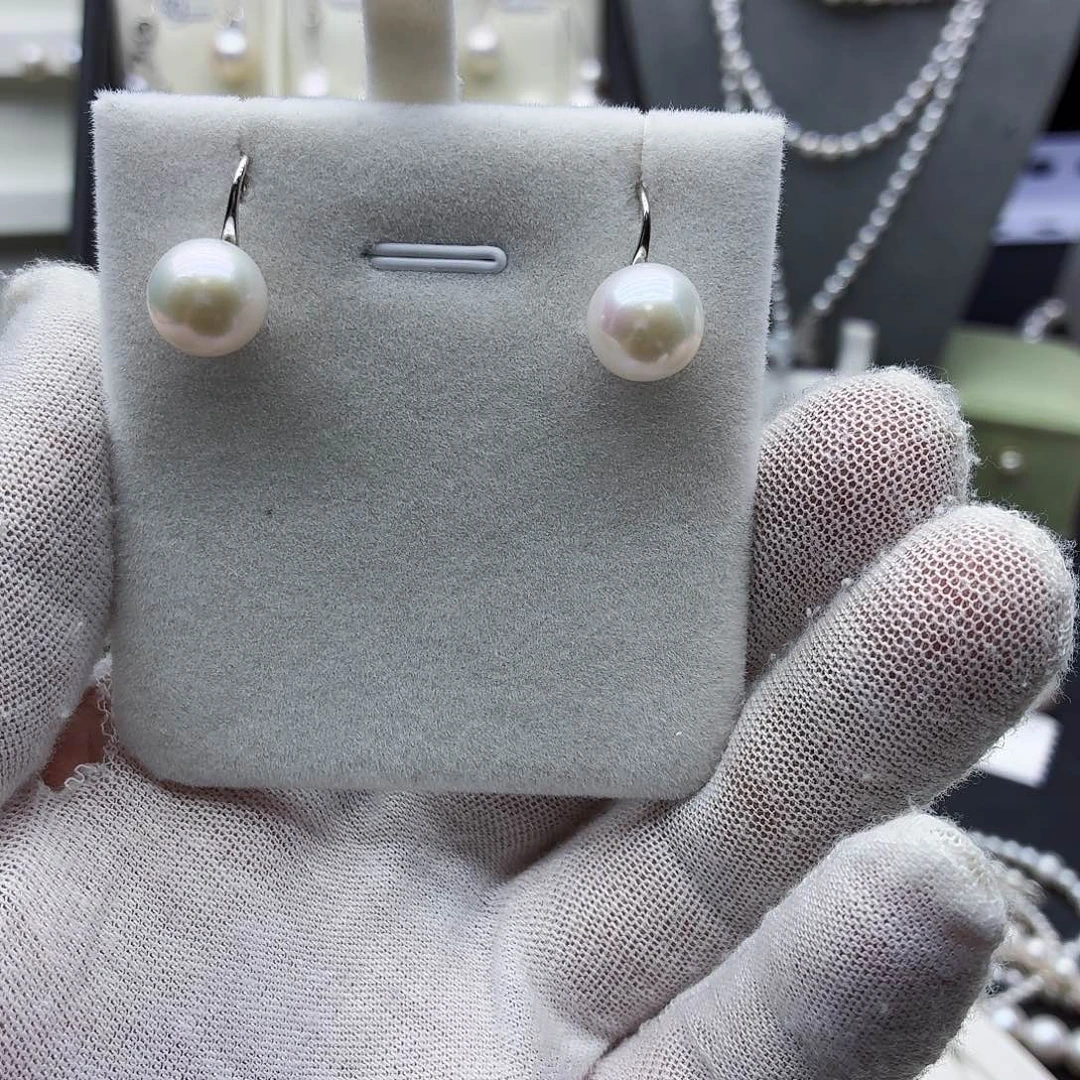 非金属珍珠耳钉的