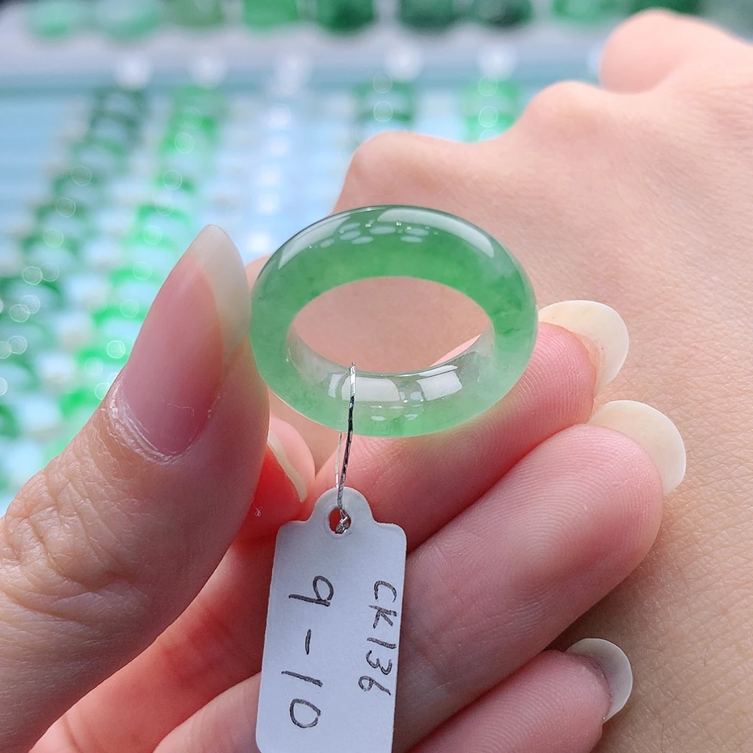 未镶嵌戒指翡翠缅甸A货翡翠