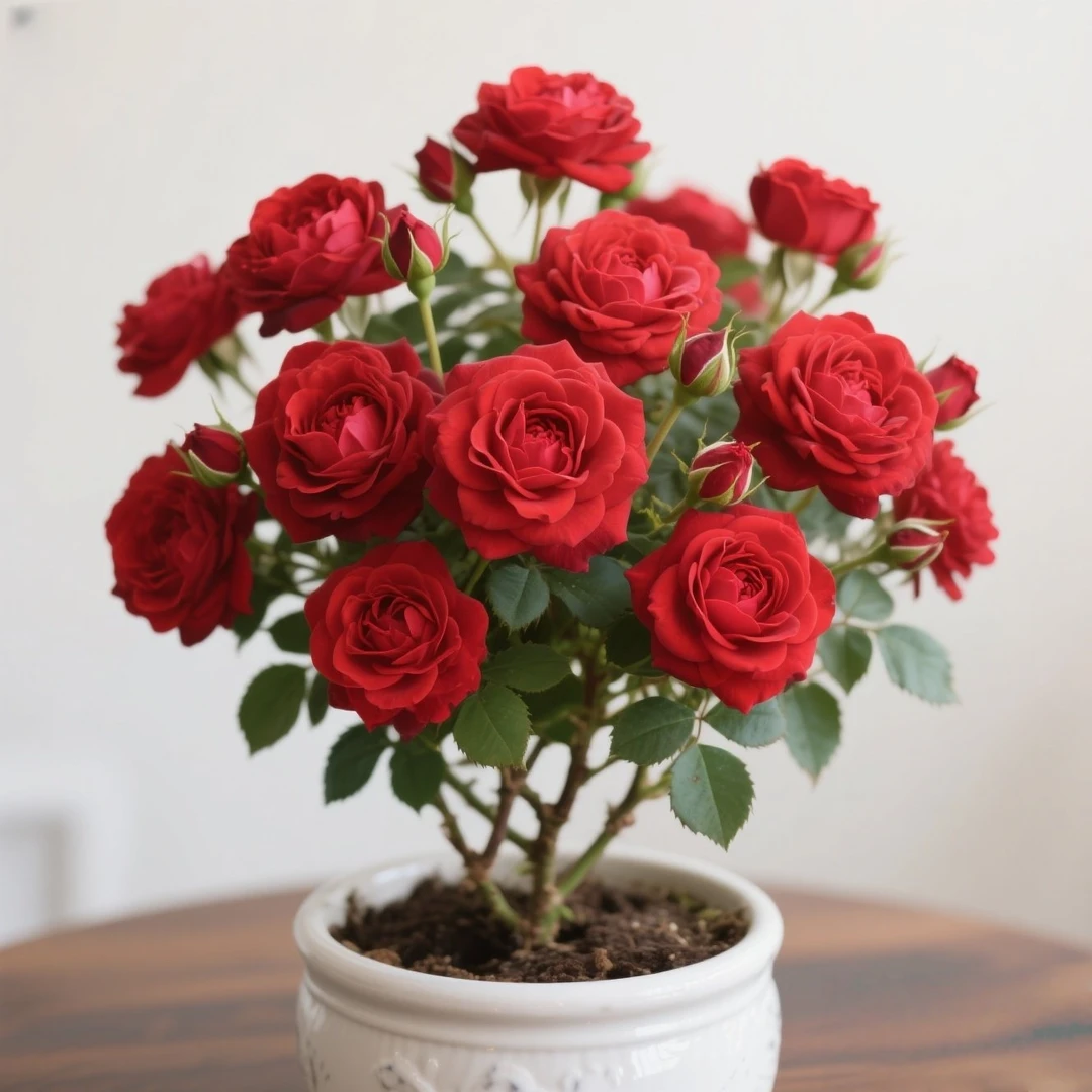 【四季开花】无刺香水玫瑰月季花苗耐寒耐热植物盆栽阳台庭院蔷薇苗