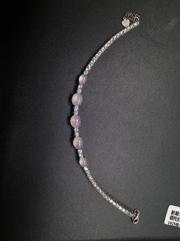 缅甸天然a货翡翠手链
