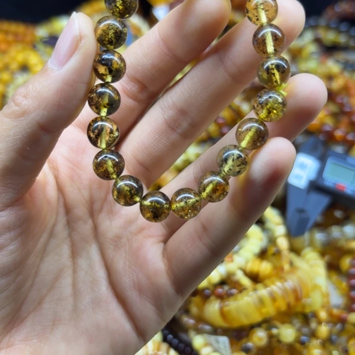 琥珀未镶嵌珠宝奇石