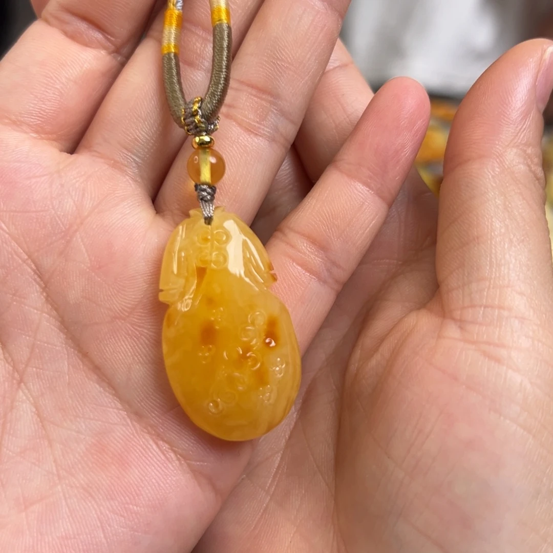 蜜蜡未镶嵌裸石蜜蜡