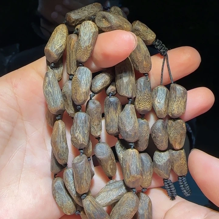 沉香手串原母树沉水树丁链子40克+