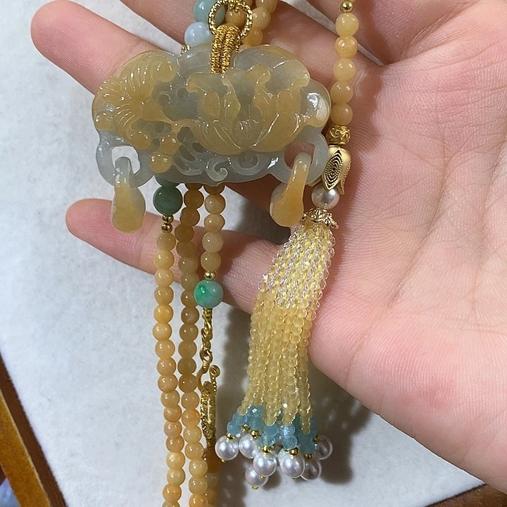 翡翠未镶嵌颈饰翡翠吊坠