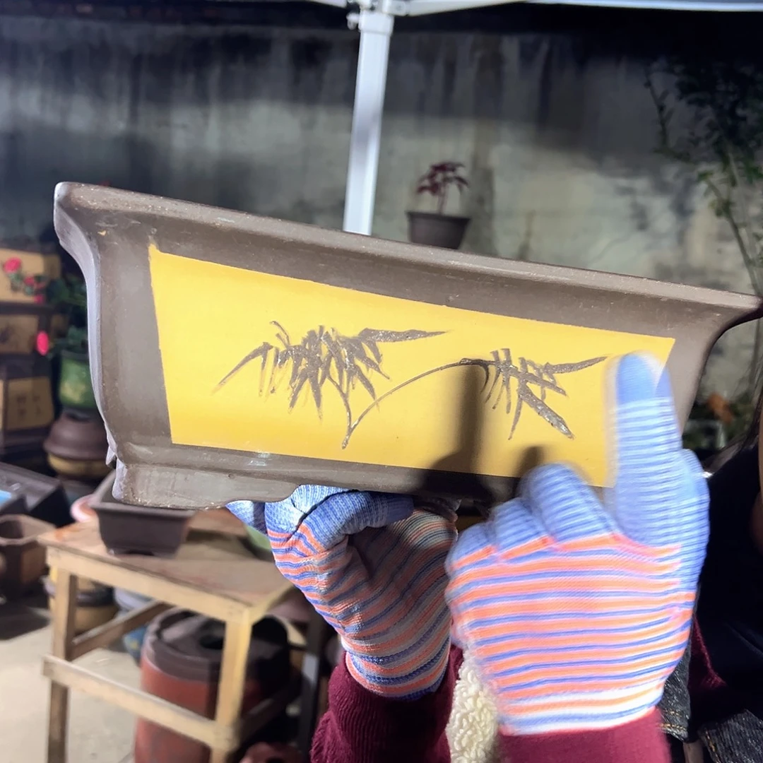 32黄马槽花盆花盆花盆