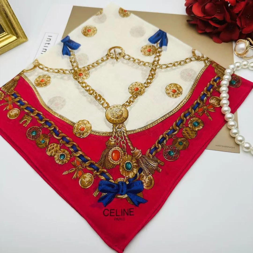 99新 Celine/思琳 海囤 思琳 丝巾/yy04347