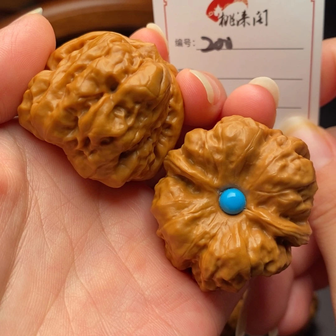 文玩核桃把件200号40蛤蟆