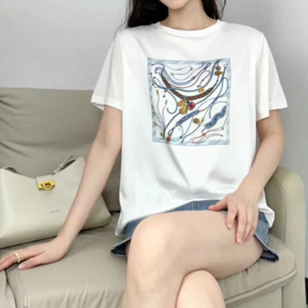 【心依阁铭品】83606福袋款丝滑透气舒适上衣简约款