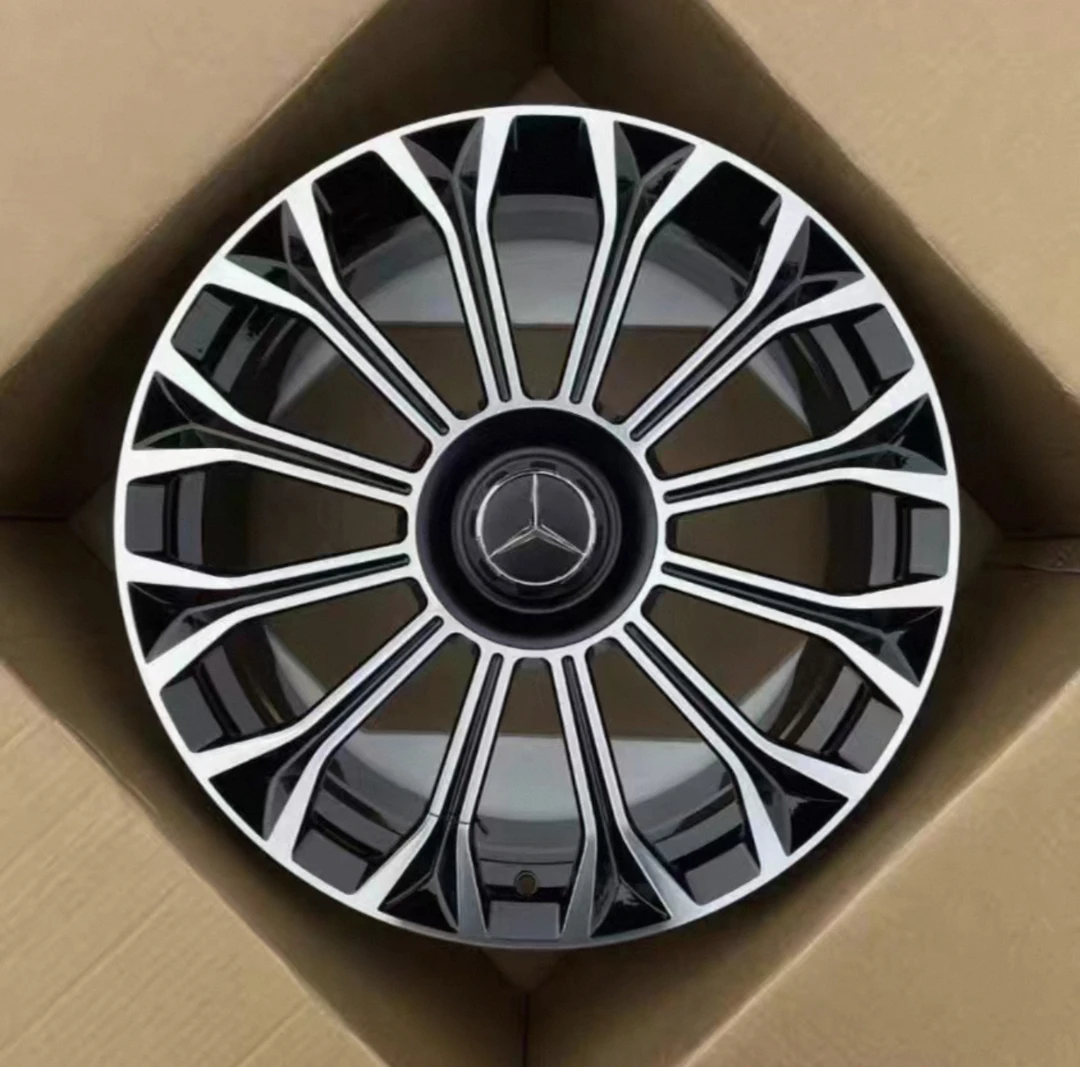 奔驰S450迈巴赫锻造轮毂18寸-20寸适配：奔驰C级 E级  S级 v级升级