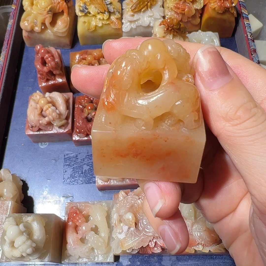 寿山石随机批发一个