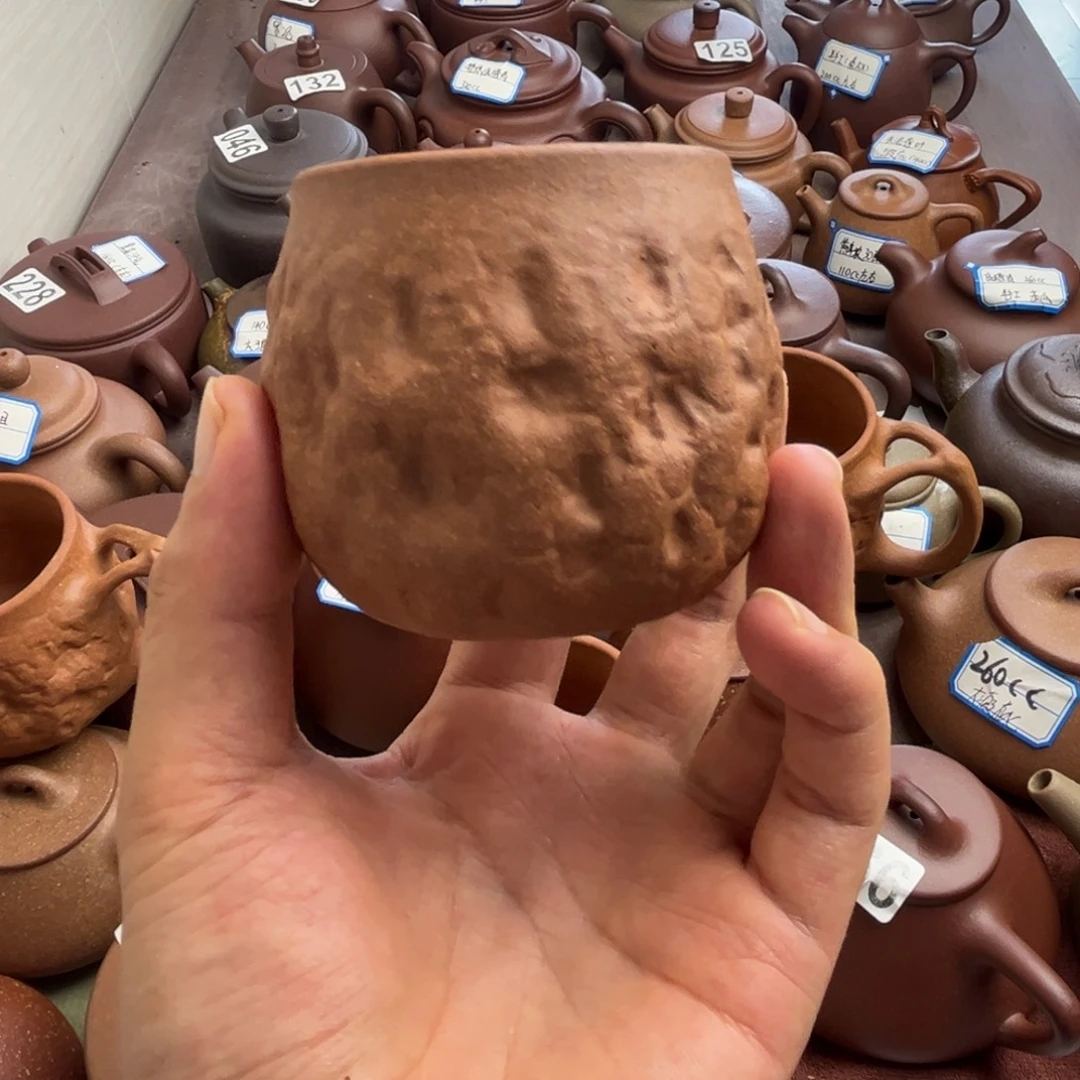 西***雪茶壶紫砂降坡泥170cc左右瑕疵不挑