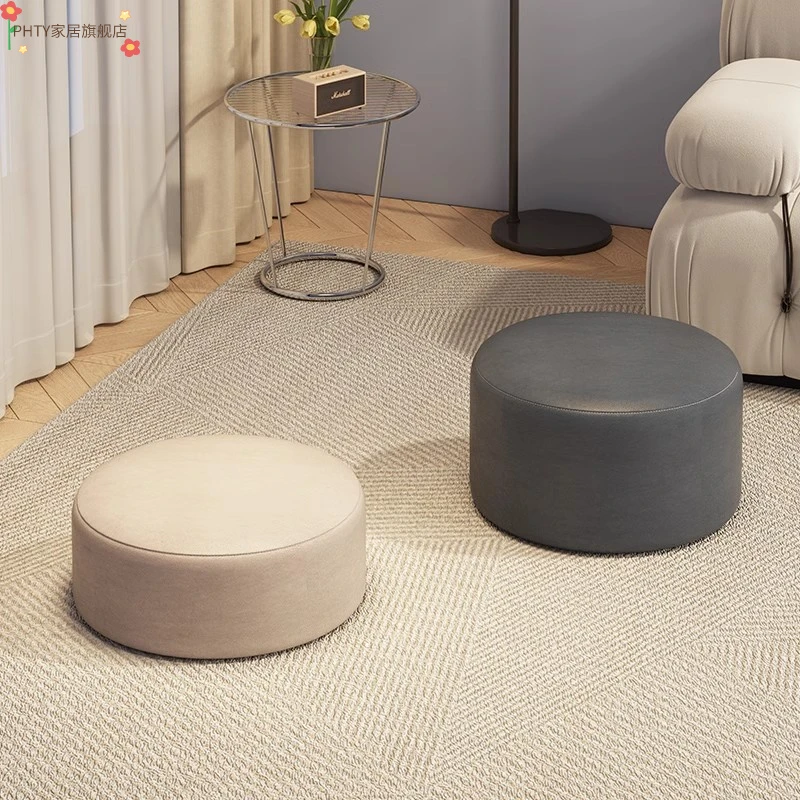 小凳子家用板凳客厅沙发凳茶几凳脚踏卧室坐墩矮凳软包飘窗小凳子