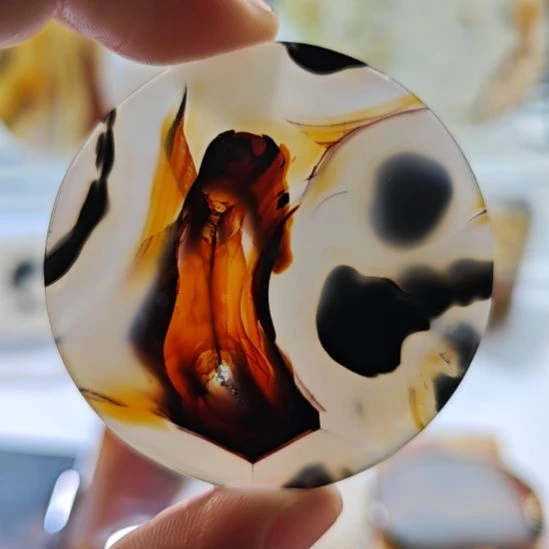 玛瑙/玉髓未镶嵌吊坠(不含链)50号