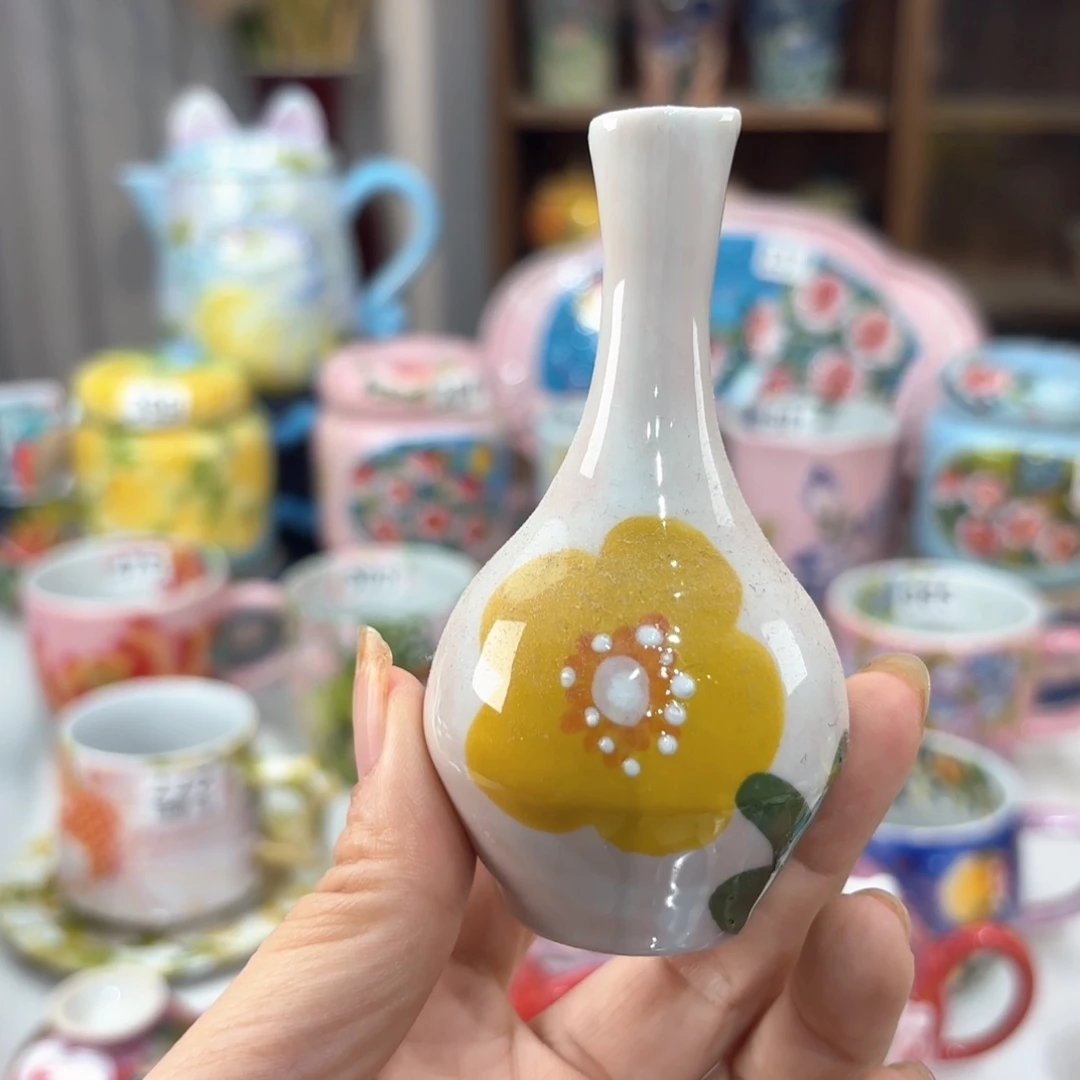 景德镇手绘高温釉下彩陶瓷茶具