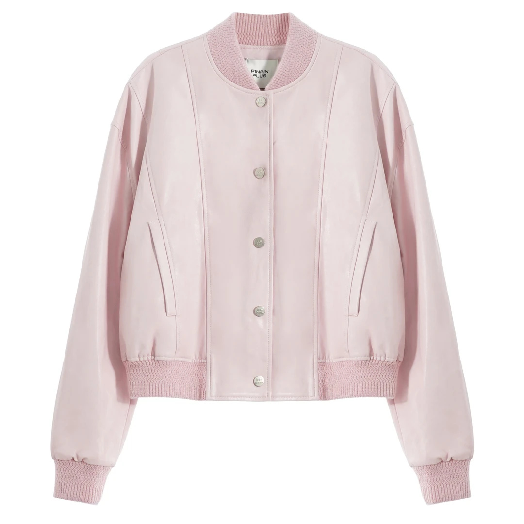 「PINPINPLUS」PP+百搭简约棒球服外套3C60231FP