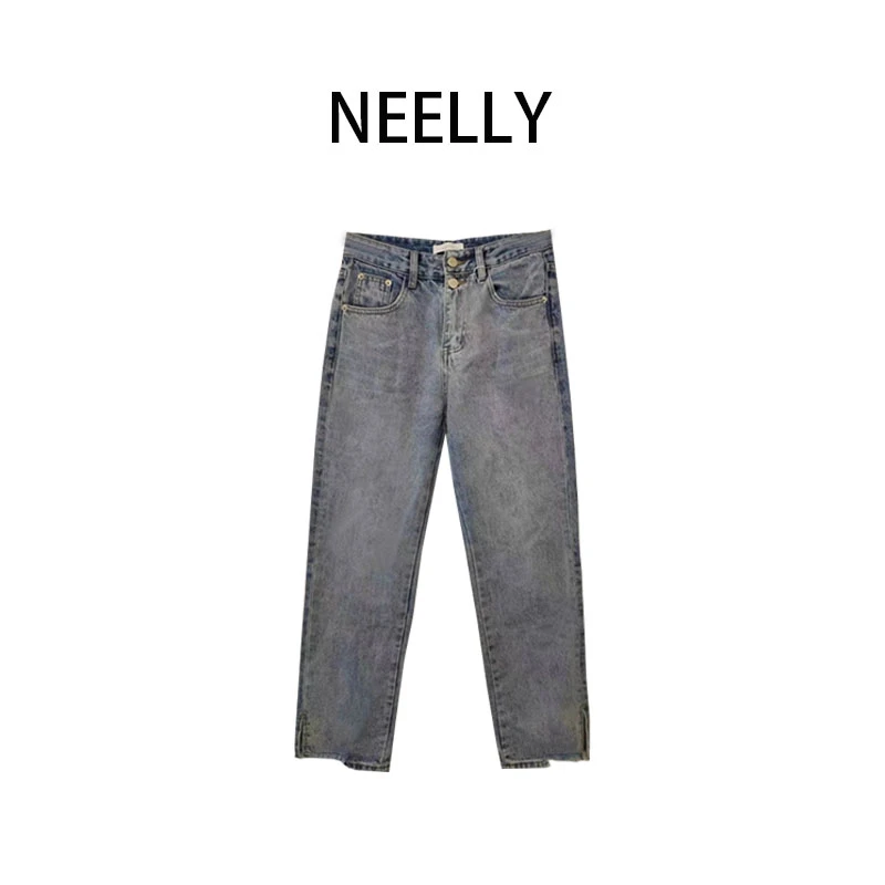 【唐长老专属】NEELLY商场同款牛仔裤N23034H06651