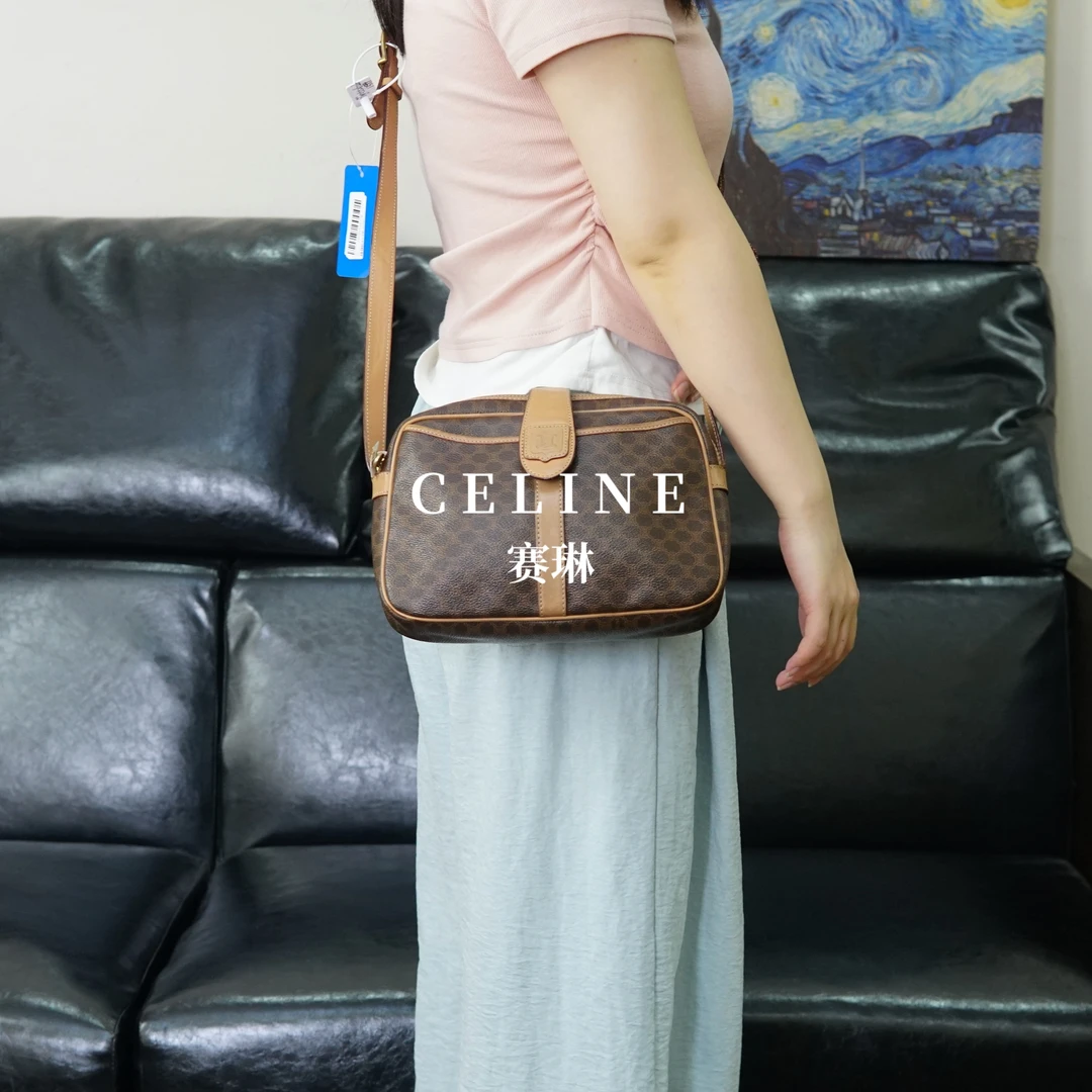 95新 Celine/思琳 老花斜挎包/FYYW05526226/6226
