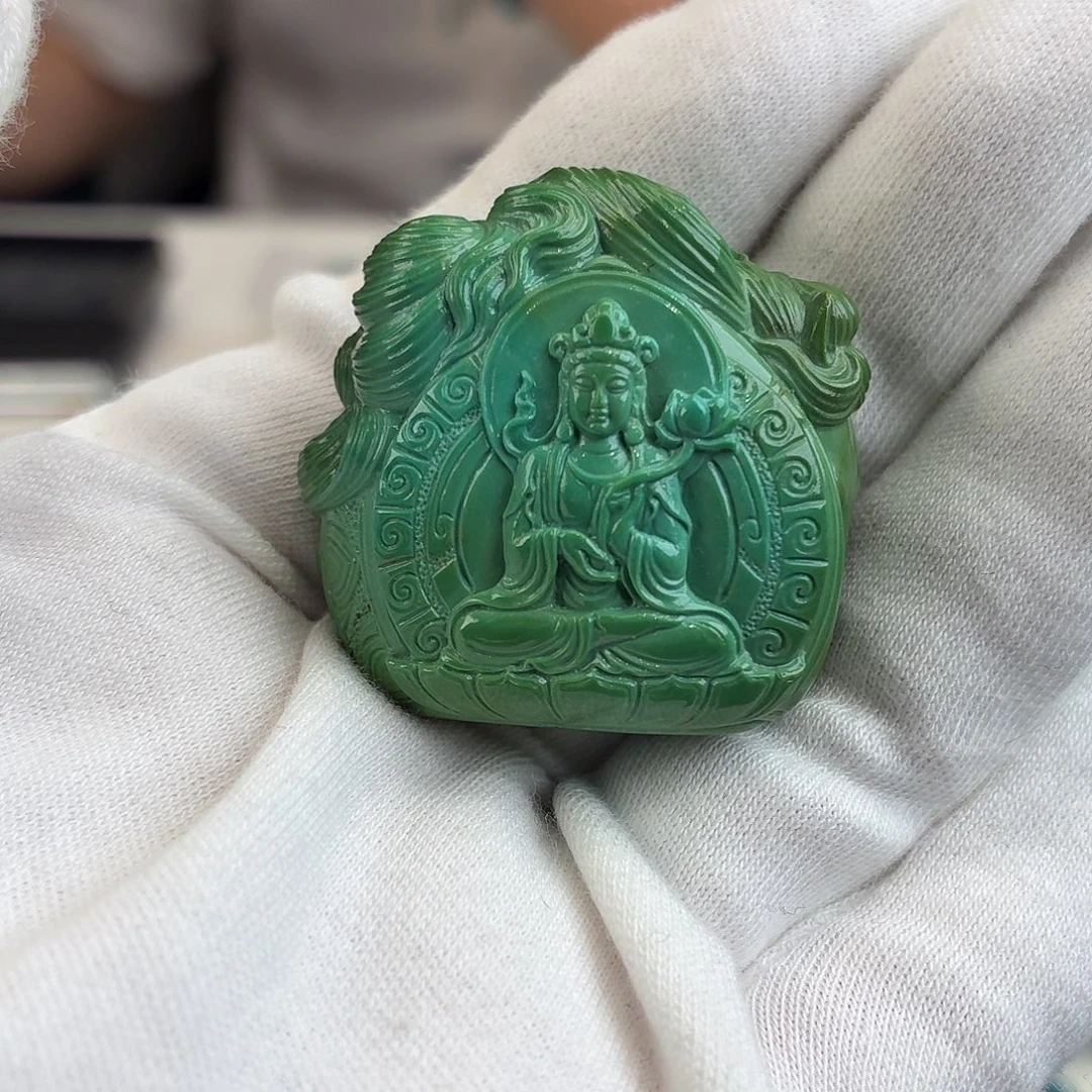 绿松石未镶嵌配饰35mm