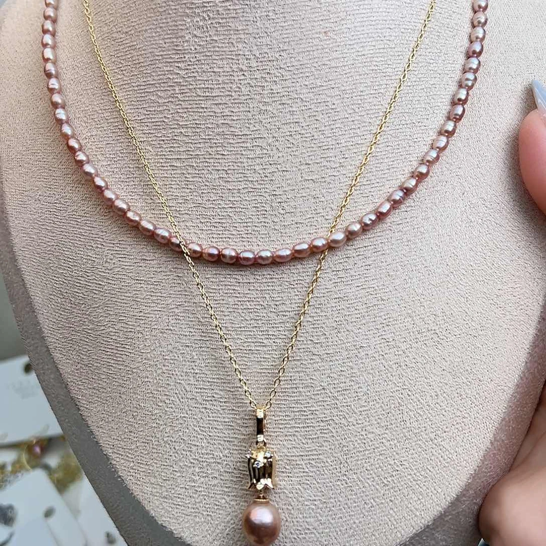 淡水珍珠未镶嵌颈饰