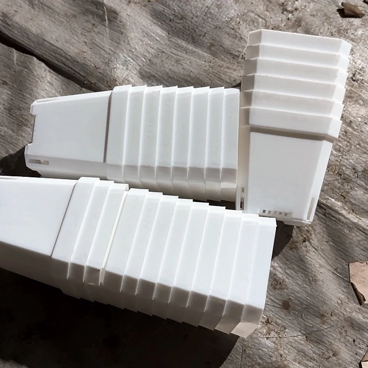 7公分白方盆150个