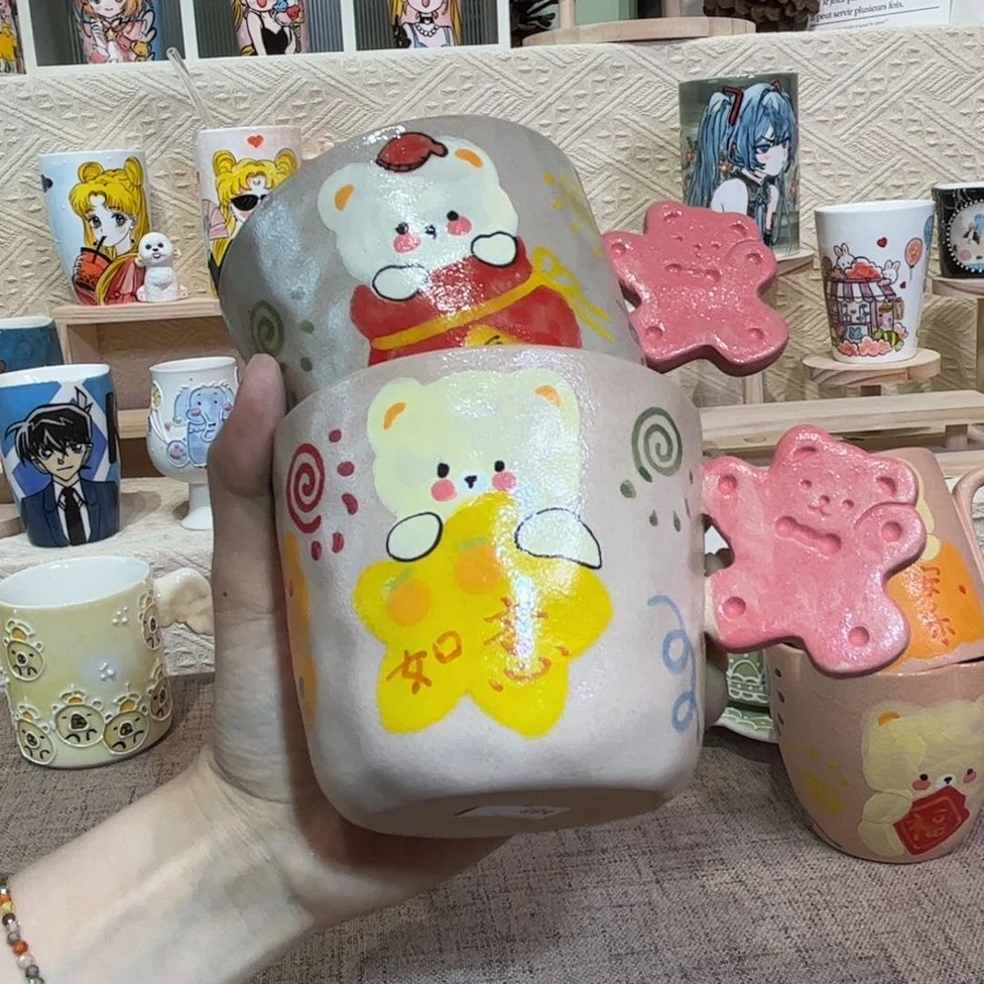 杯子y景德镇陶瓷马克杯