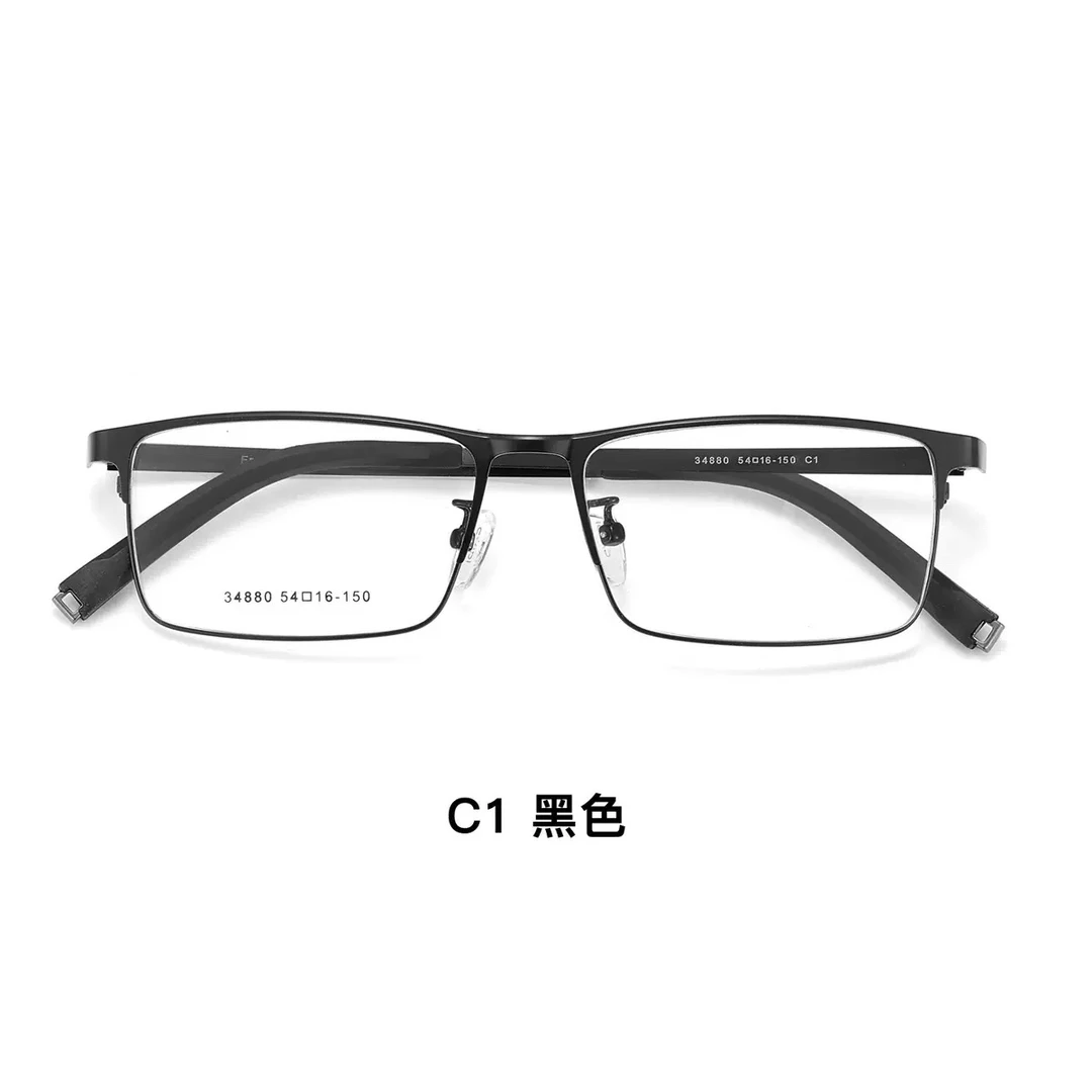 男士经典商务全框可做度数