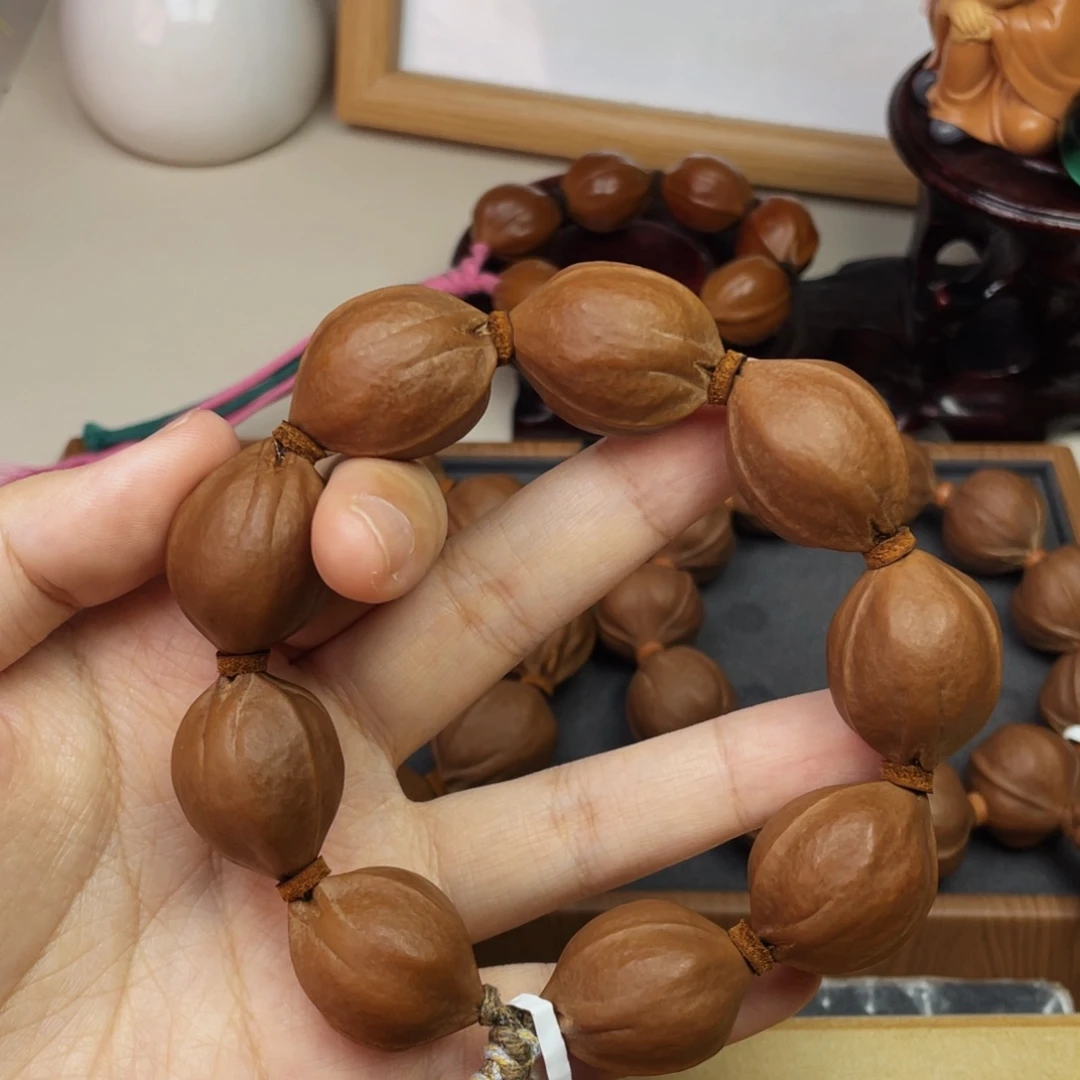 启***航手串/手链橄榄核21.528梅林铁核