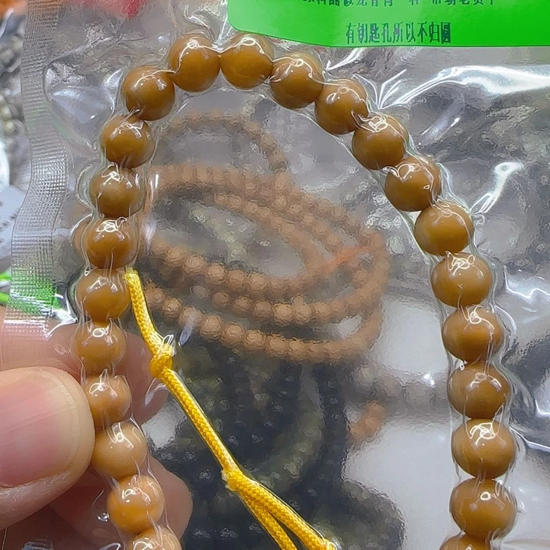 手串星月菩提126傲世龙脊菩提8圆手持