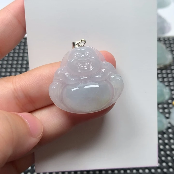 颈饰未镶嵌翡翠佛公