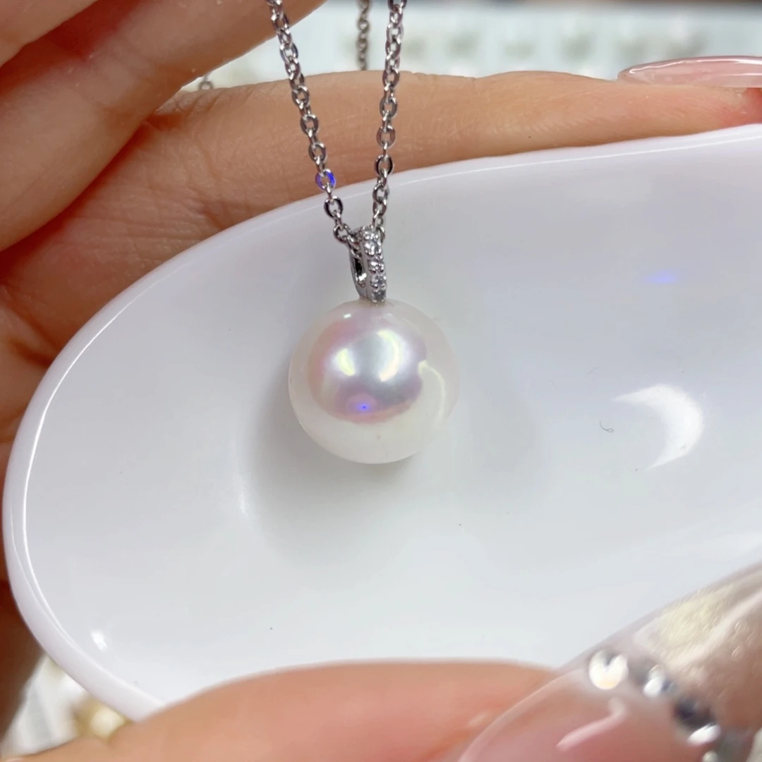 淡水珍珠未镶嵌吊坠(赠链)