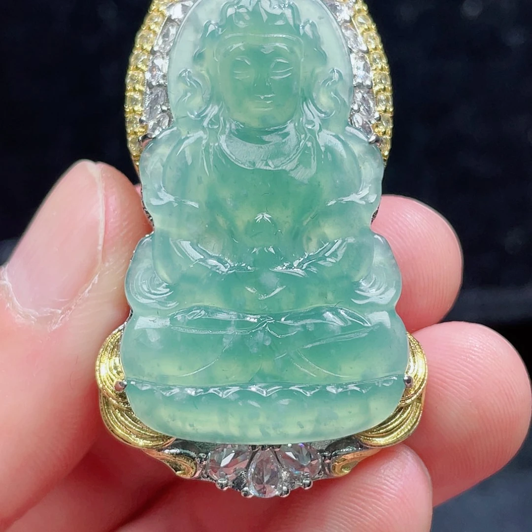 翡翠颈饰未镶嵌19，