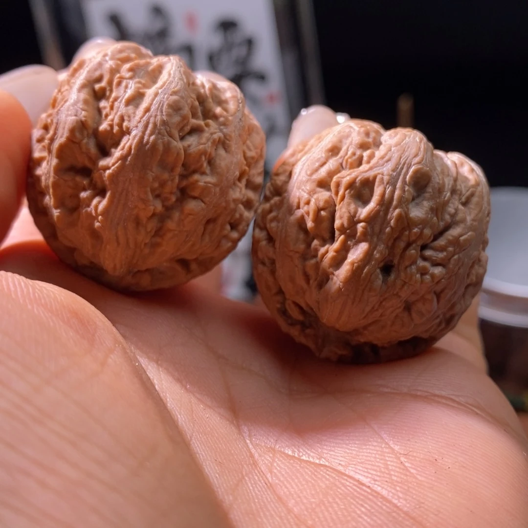 文玩核桃把件核桃58阴皮