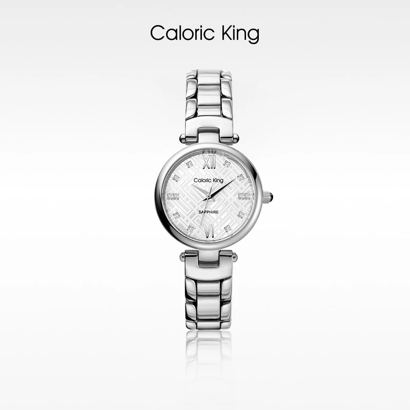 凯卡思Caloric King迷踪系列时尚设计感休闲女士手表礼盒套装