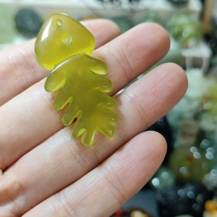 岫玉挂坠款式未镶嵌