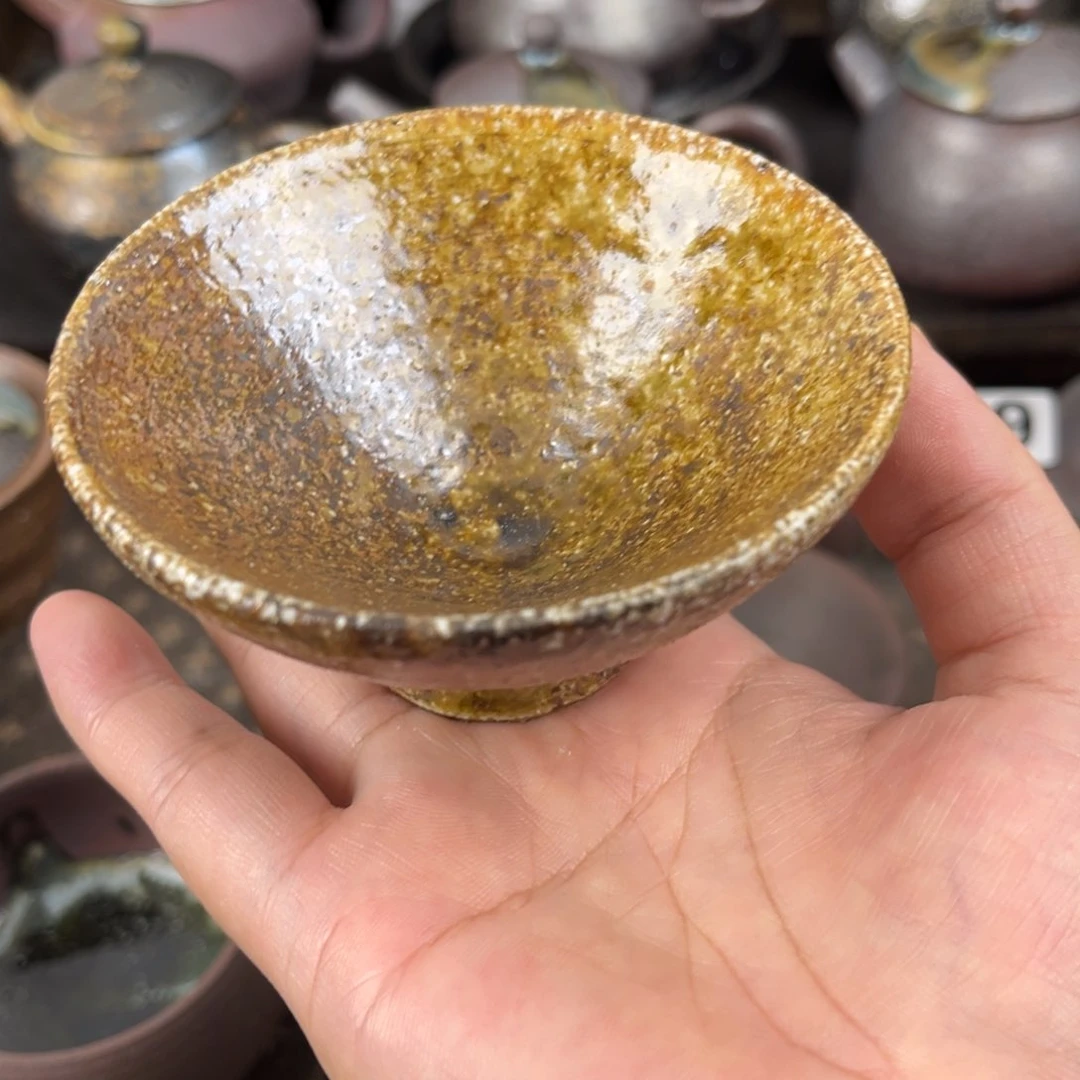 子***愚柴烧茶器柴烧茶器
