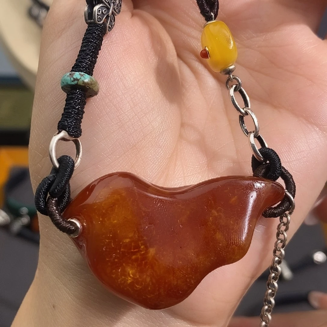 未镶嵌琥珀裸石我