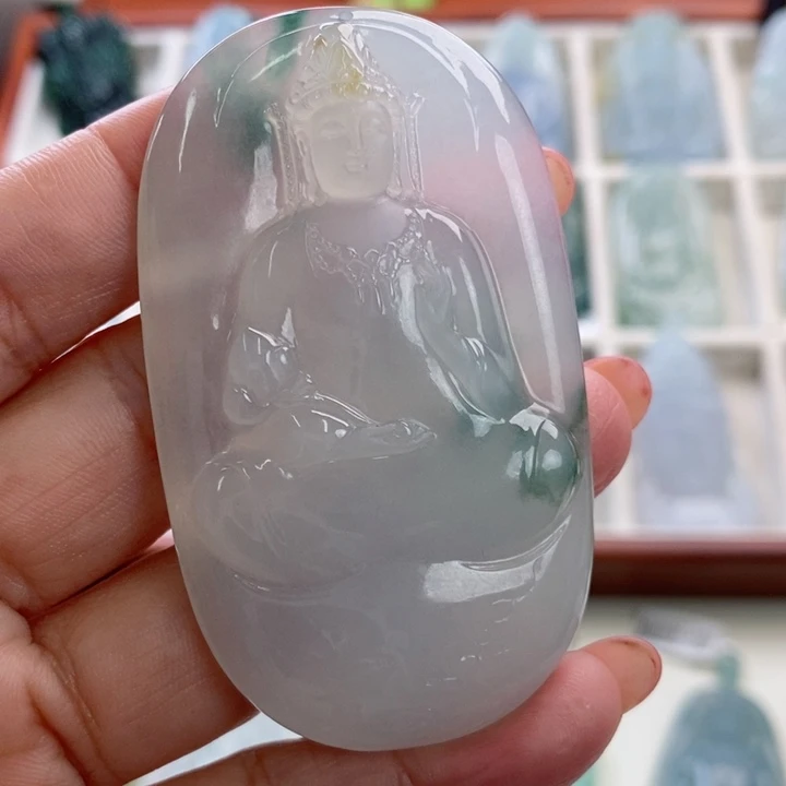 颈饰未镶嵌翡翠木*楠翡翠