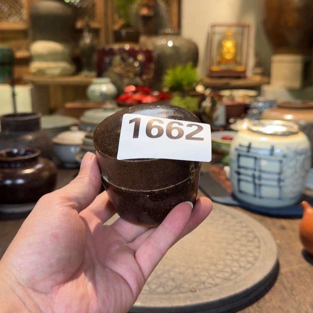 老***听罐静界茶空间老物件1662