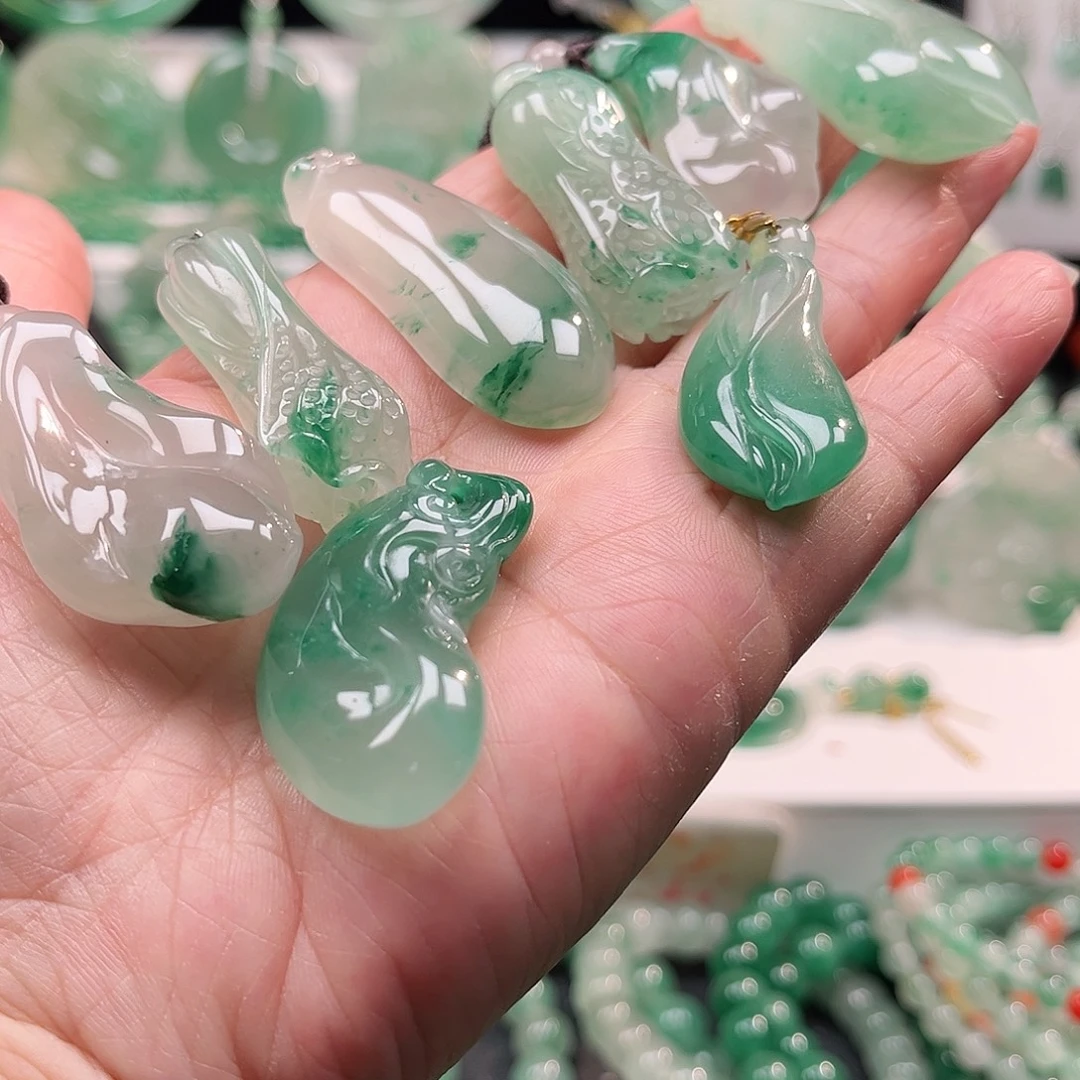 吊坠(不含链)合金石英质玉多样性发货拍一发一