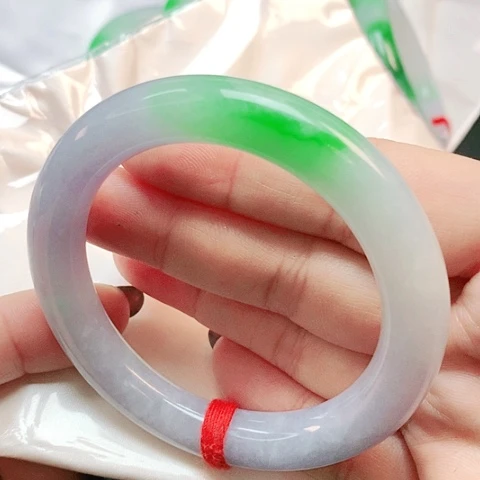未镶嵌手镯翡翠圆条2880