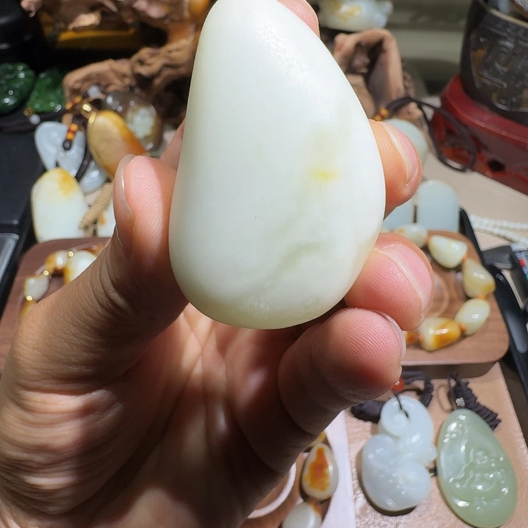 大***堂和田玉（子料）未镶嵌珠宝奇石