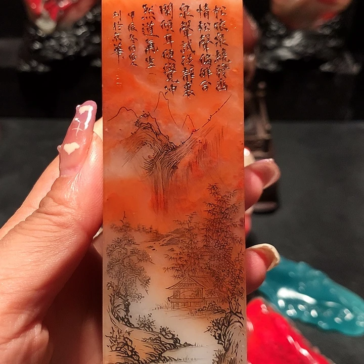 松***年昌化石大师作品漂亮的