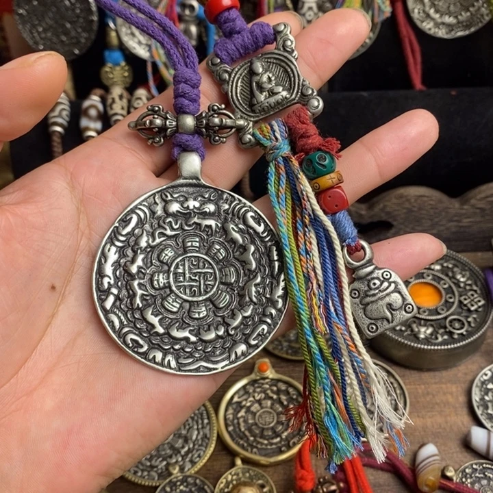 藏式风格九宫八卦牌