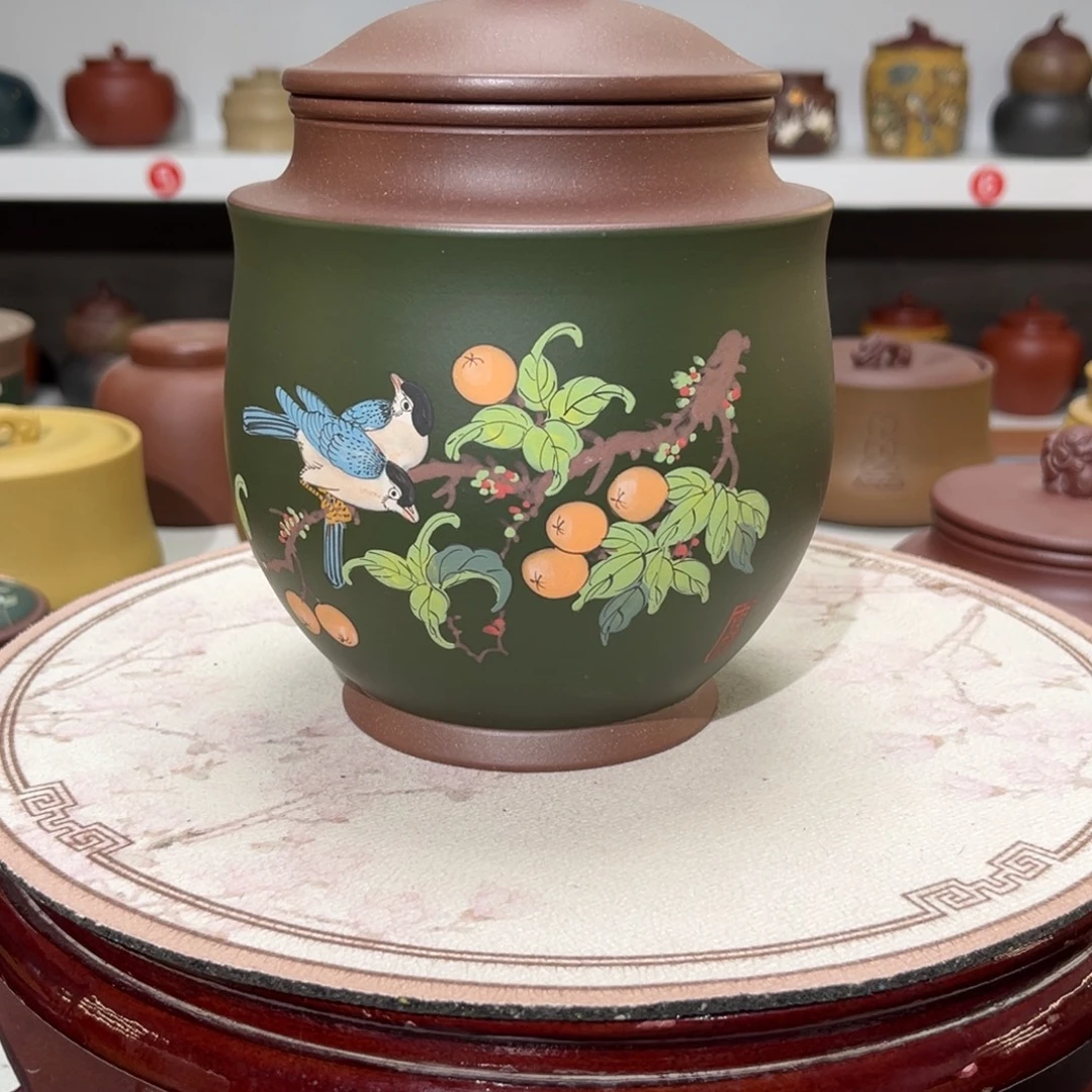 茶叶罐紫砂紫砂罐