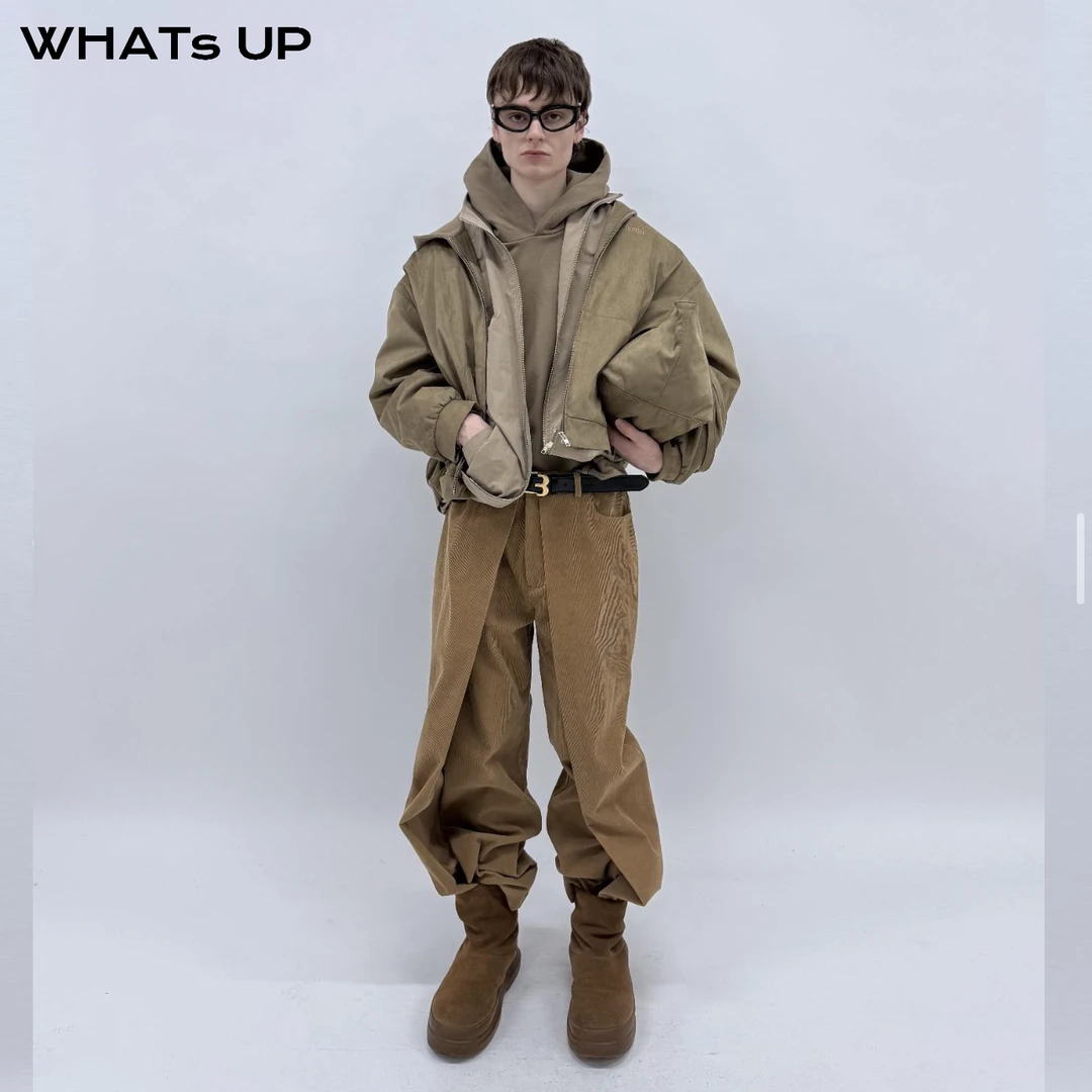 BONBOM 25FW 设计师品牌 连帽拉链外套 WHATsUP