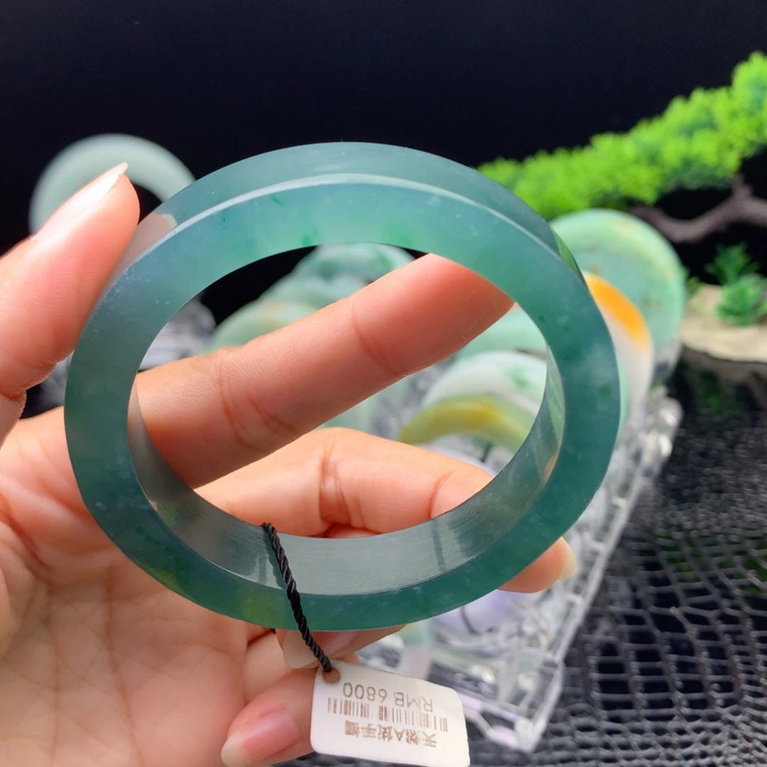 棉***糖定制翡翠未镶嵌纯天然A货翡翠