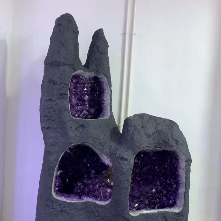 未镶嵌大型摆件（非配饰）紫晶