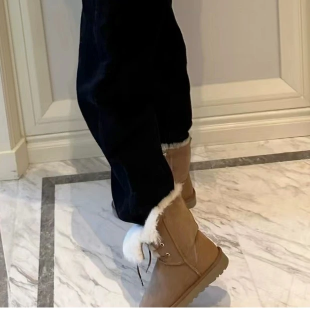 【BORAKOO】星星款~中筒保暖雪地靴